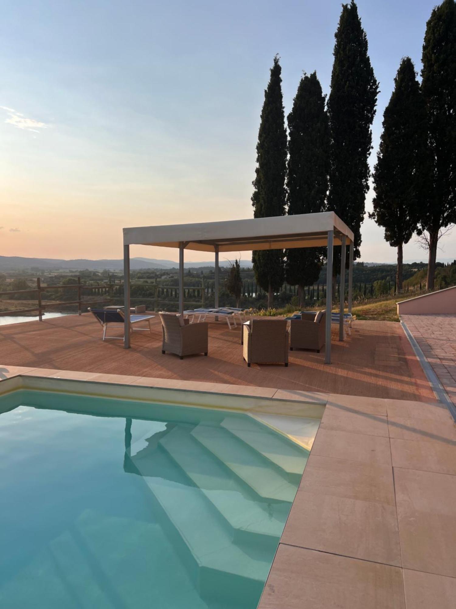 Podere Abbazia B&B 시나룬가 외부 사진