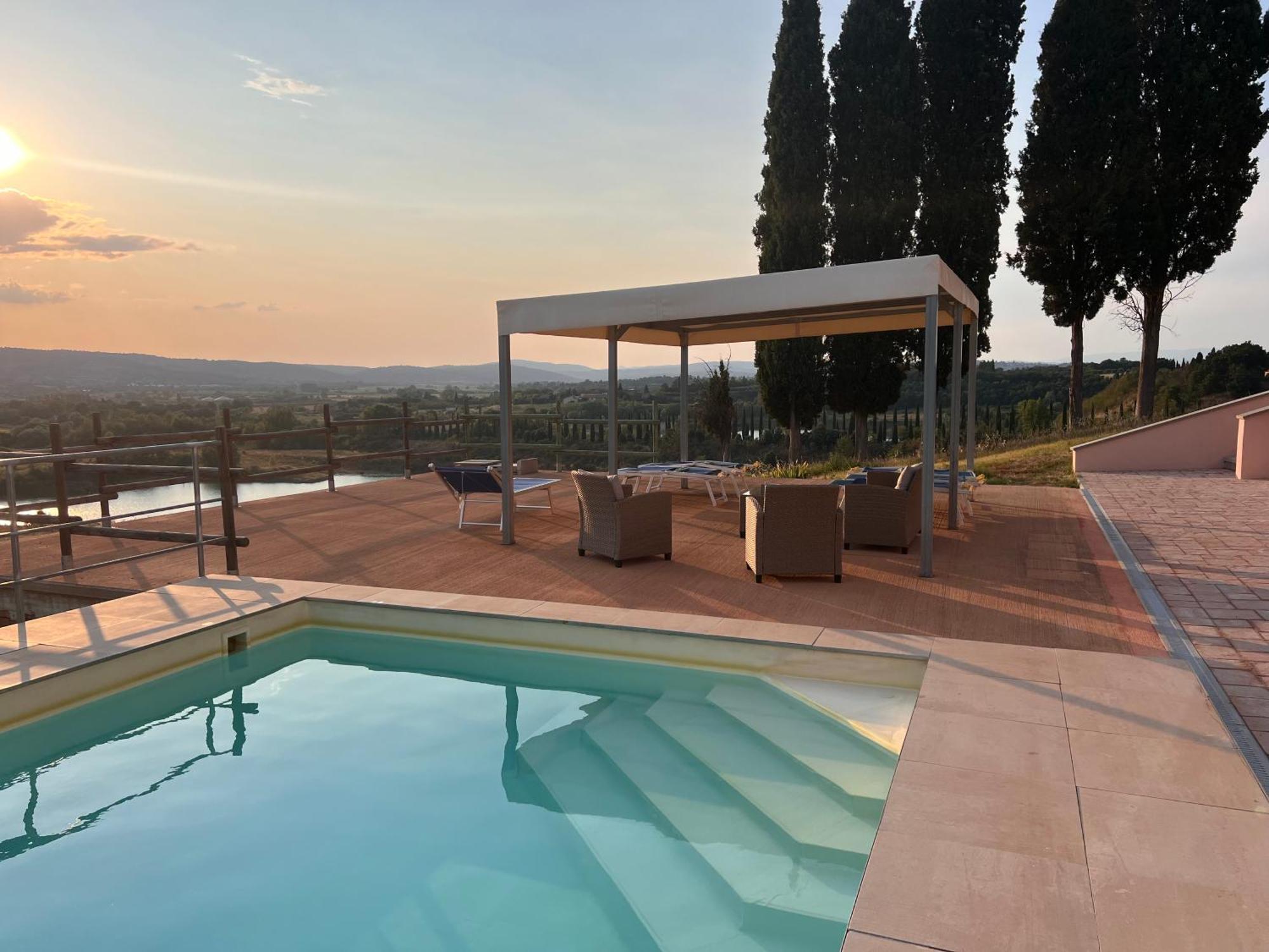 Podere Abbazia B&B 시나룬가 외부 사진